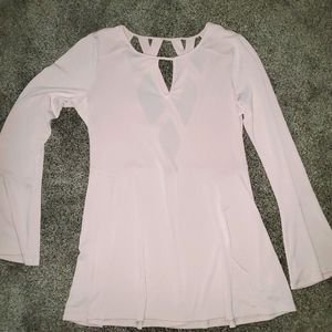 Bell sleeve top
